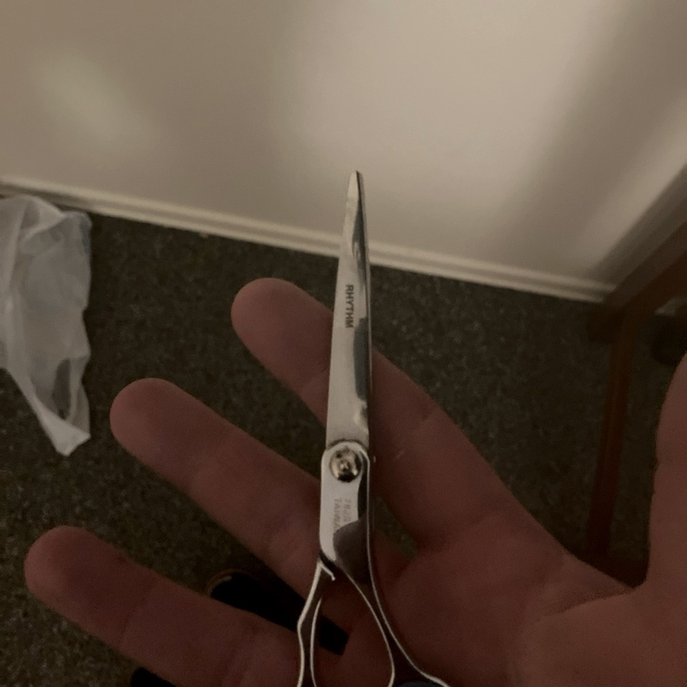 Edge ahead fromm scissors made in made in Taiwan 782S RYTHEM
